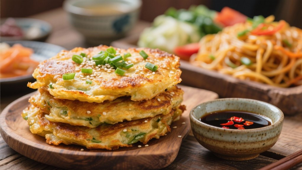 crispy scallion pancake delight