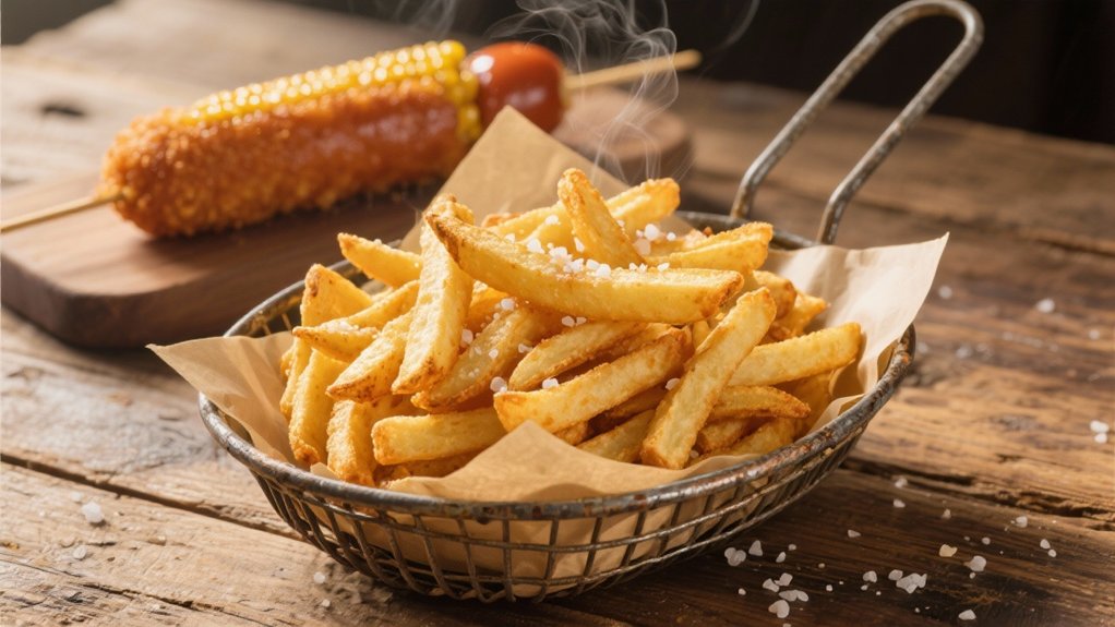 crispy seasoned french fries
