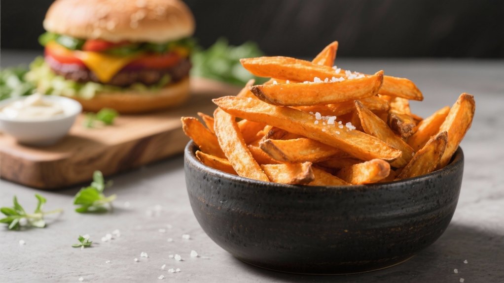 crispy seasoned sweet potato fries