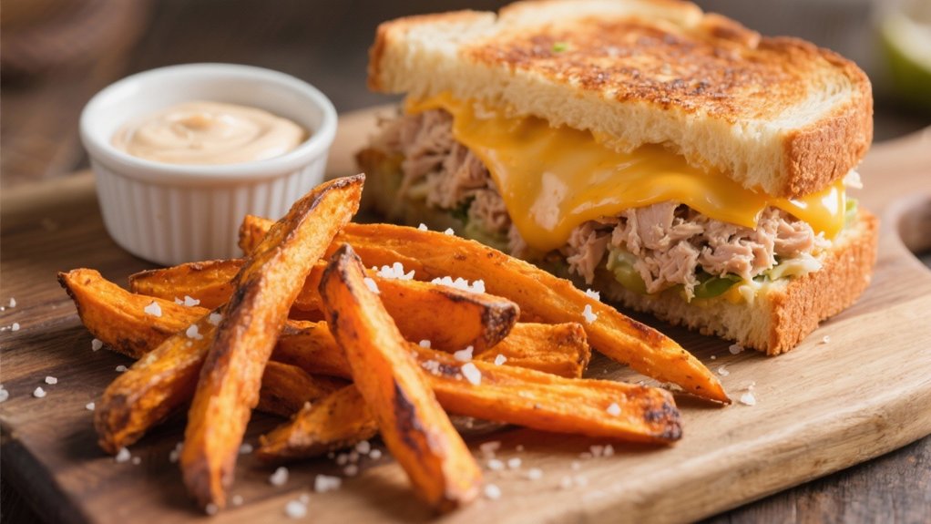 crispy seasoned sweet potato fries