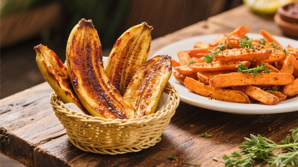 crispy seasoned sweet potato fries
