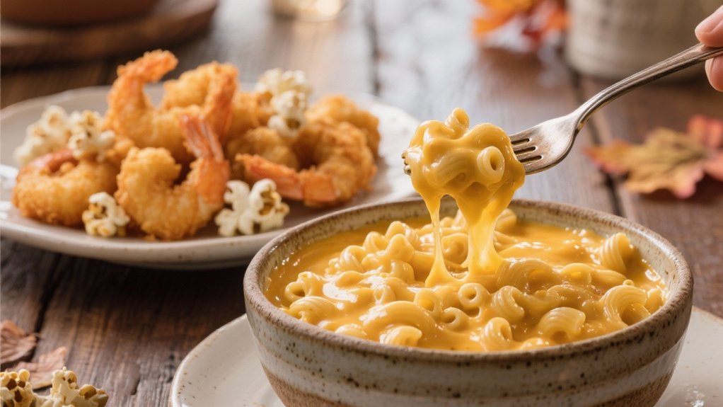 crispy shrimp and cheese