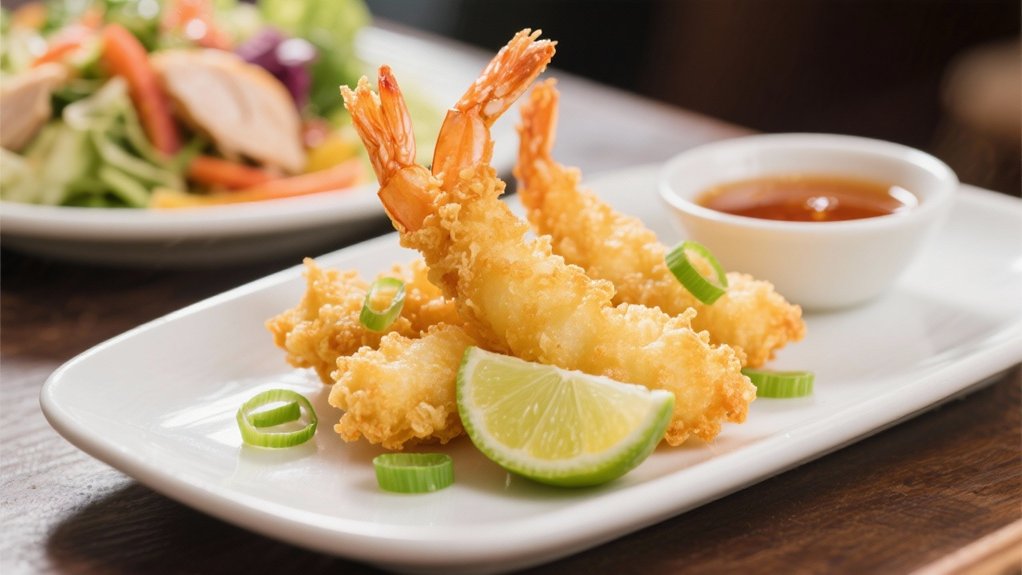 crispy shrimp tempura delight