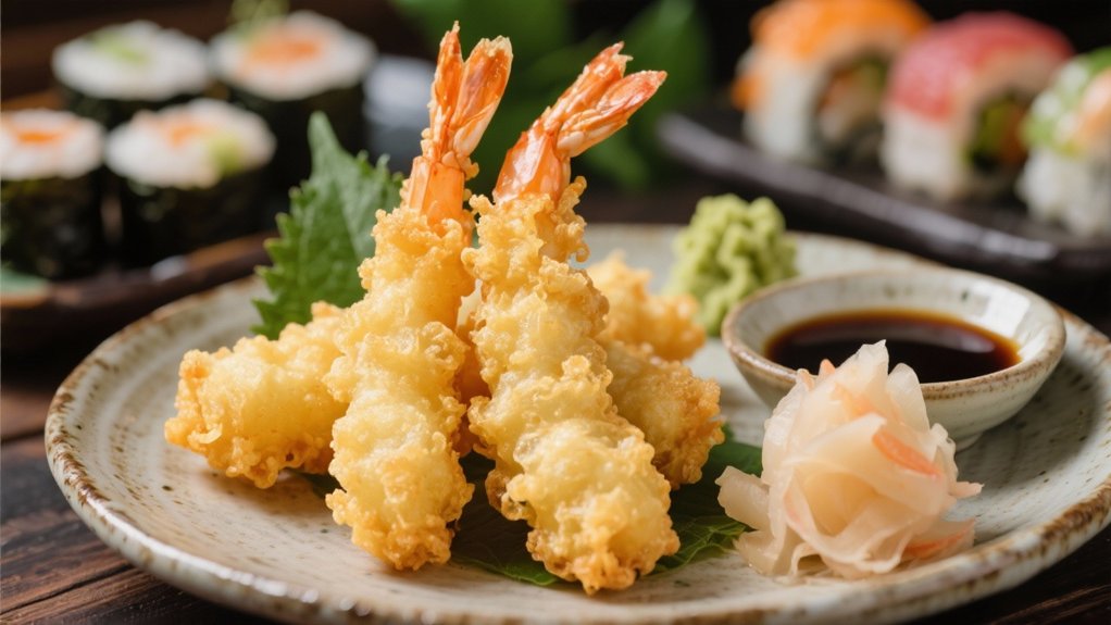 crispy shrimp tempura perfection