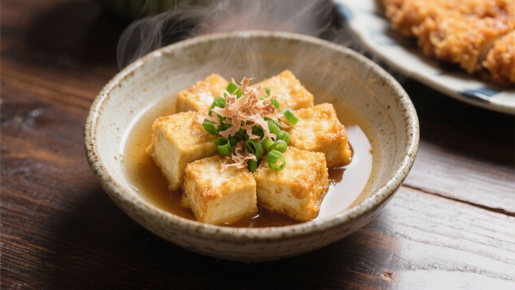 crispy silken tofu delight