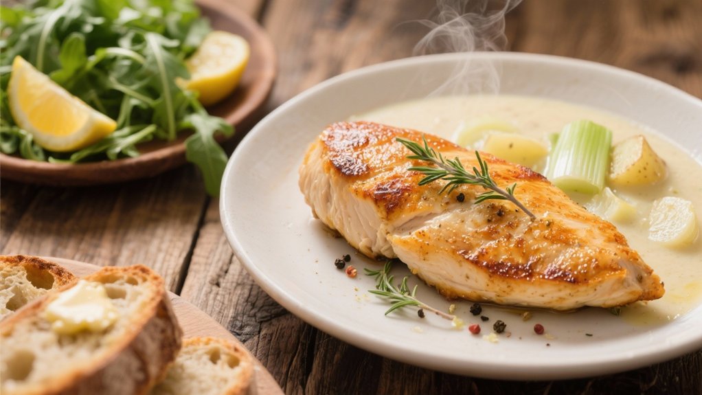 crispy skin juicy chicken