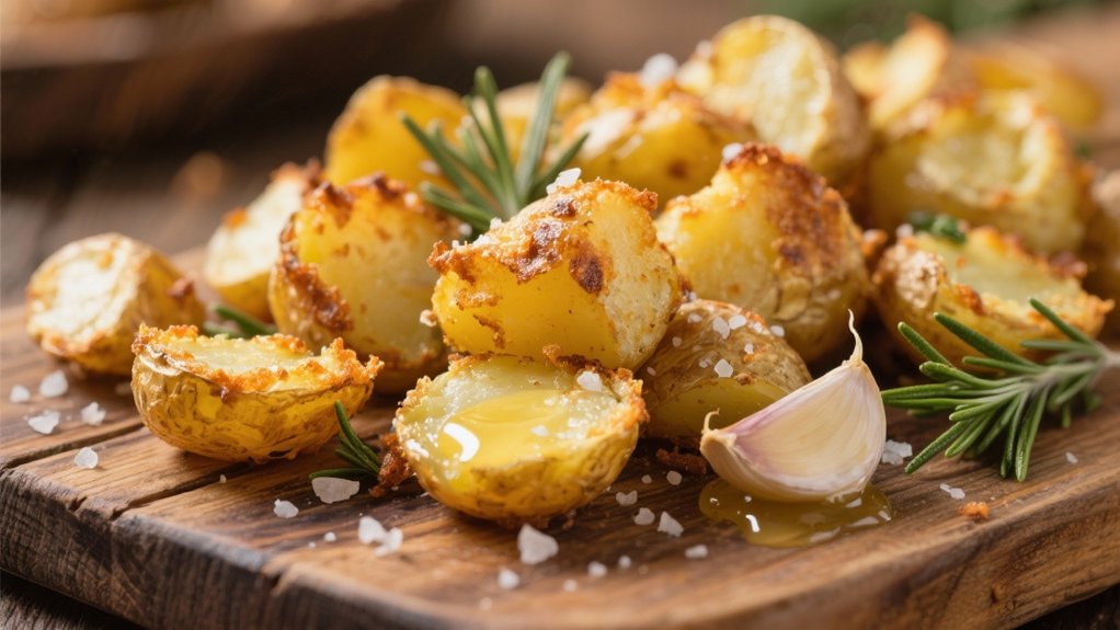 crispy smashed potatoes recipe