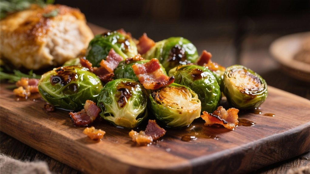 crispy smoky brussels sprouts