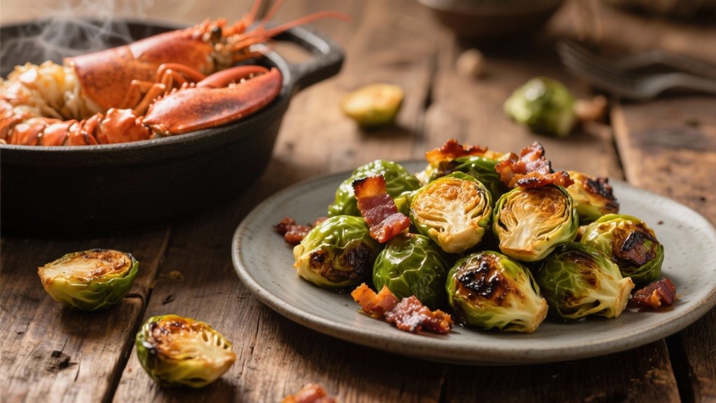crispy smoky brussels sprouts