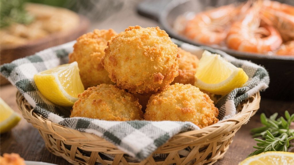 crispy southern cornmeal bites