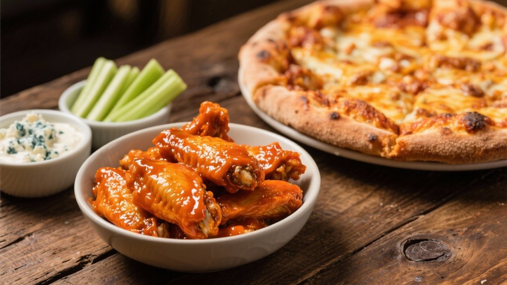 crispy spicy buffalo wings