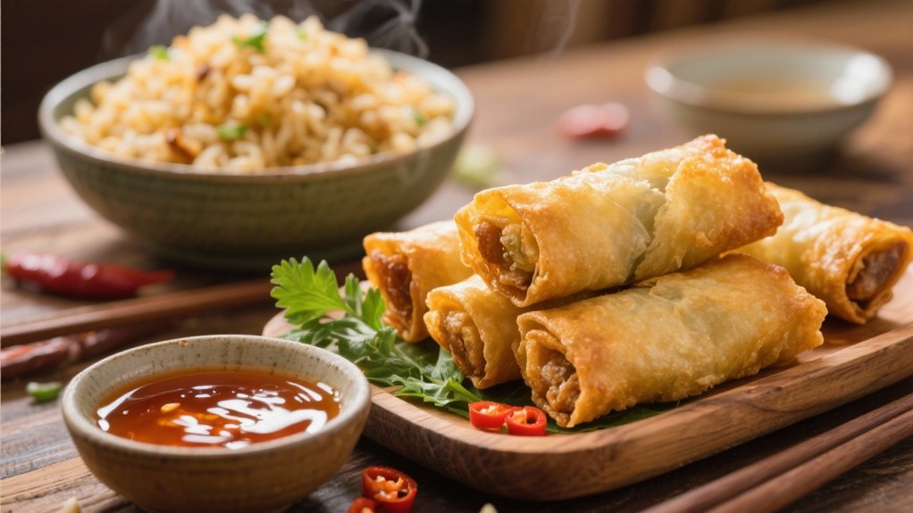 crispy spring rolls delight