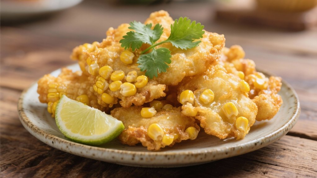 crispy sweet corn bites