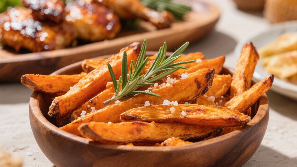 crispy sweet flavorful fries