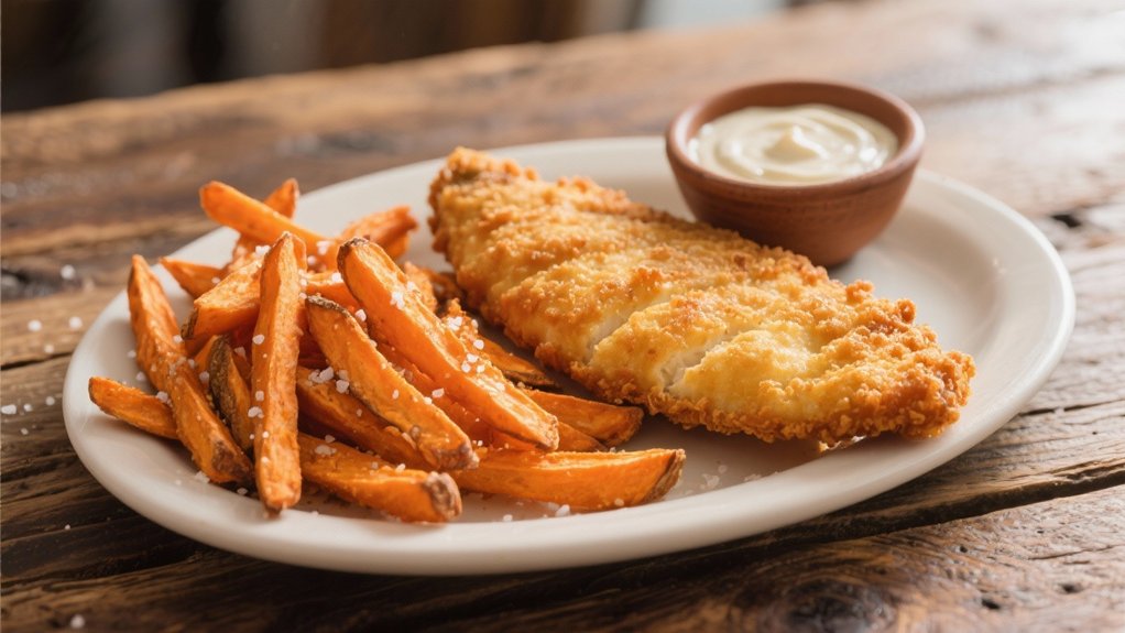 crispy sweet nutritious fries