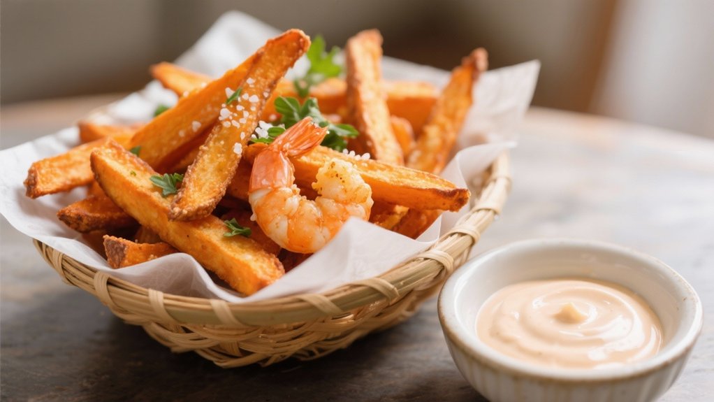 crispy sweet nutritious fries