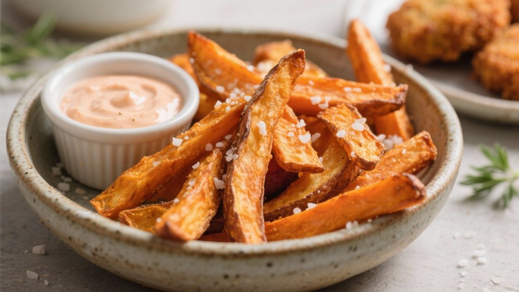 crispy sweet potato fries