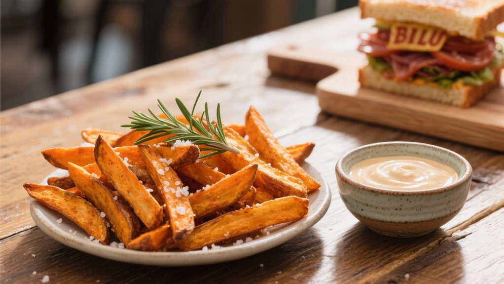 crispy sweet potato fries