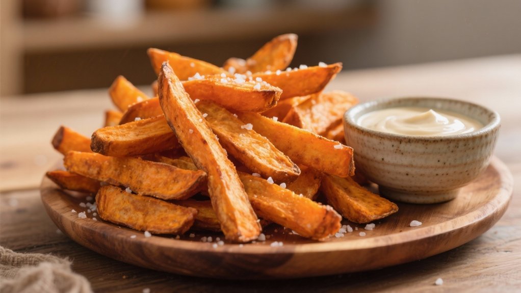 crispy sweet potato fries