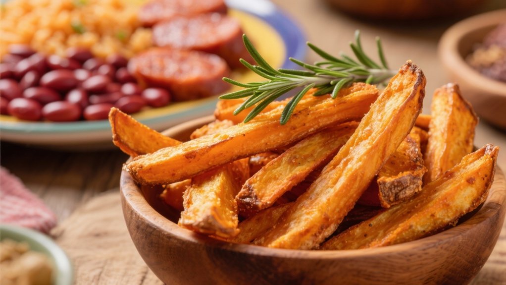 crispy sweet potato fries