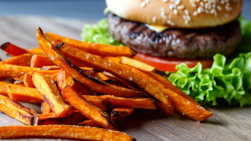 crispy sweet potato fries