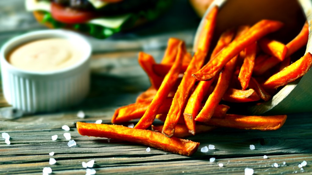 crispy sweet potato fries