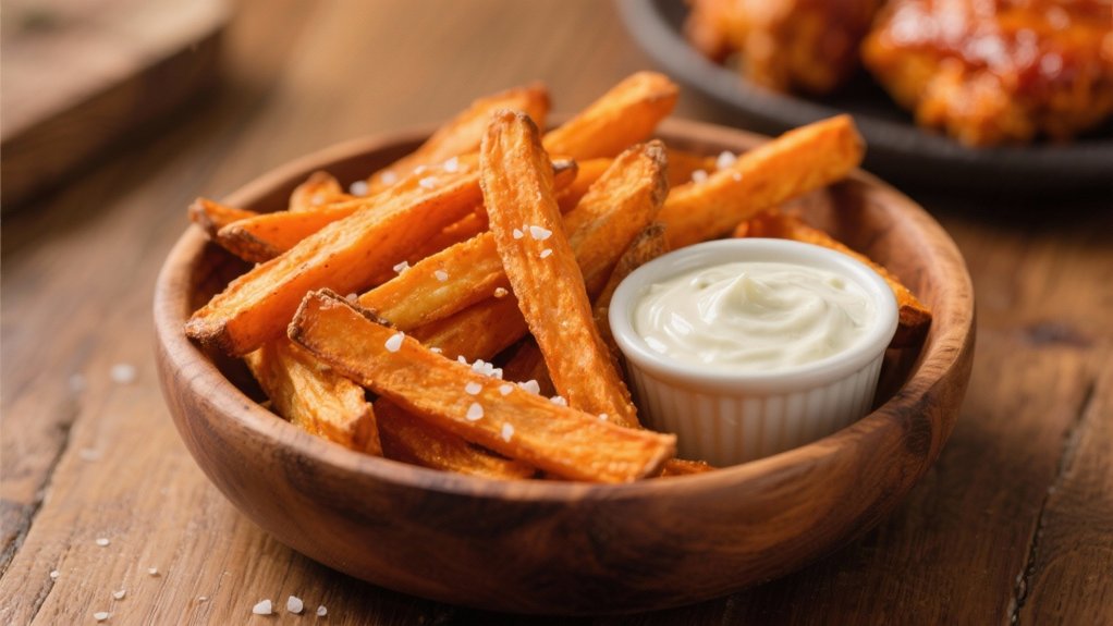 crispy sweet potato fries