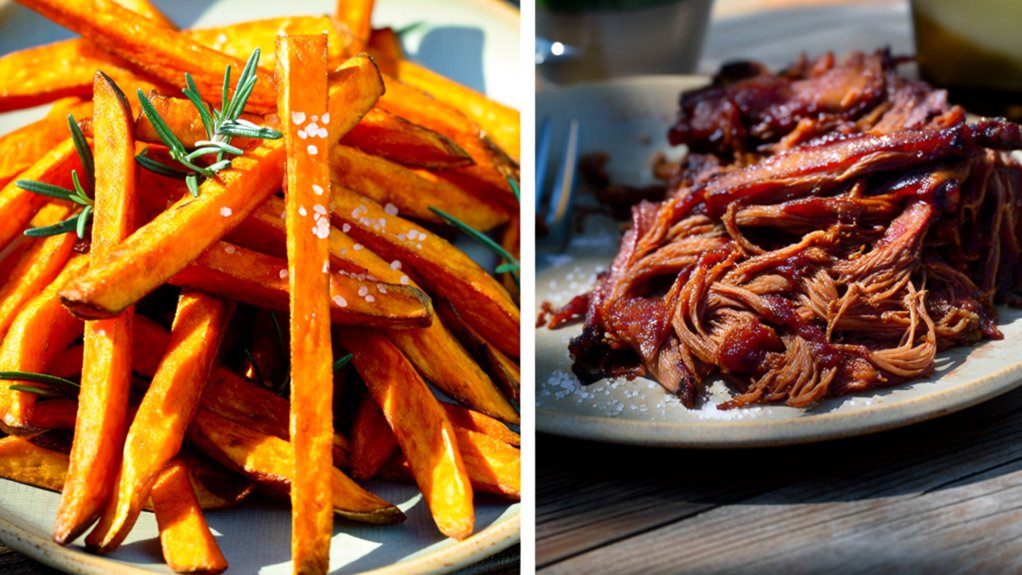 crispy sweet potato fries