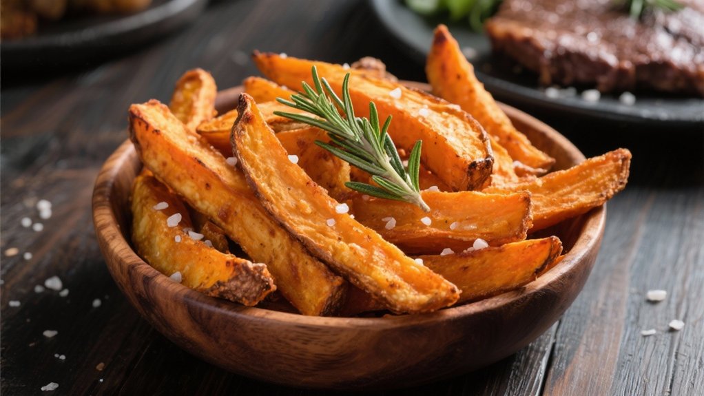 crispy sweet potato fries