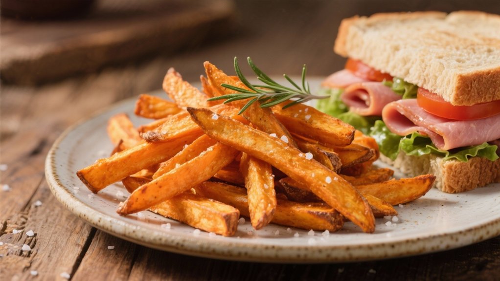 crispy sweet potato fries