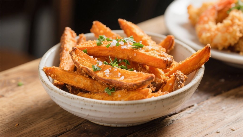 crispy sweet potato fries