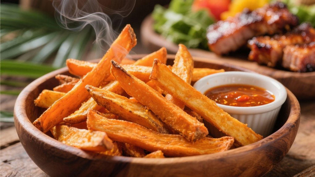 crispy sweet potato fries