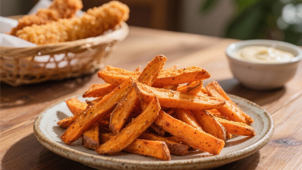 crispy sweet potato fries