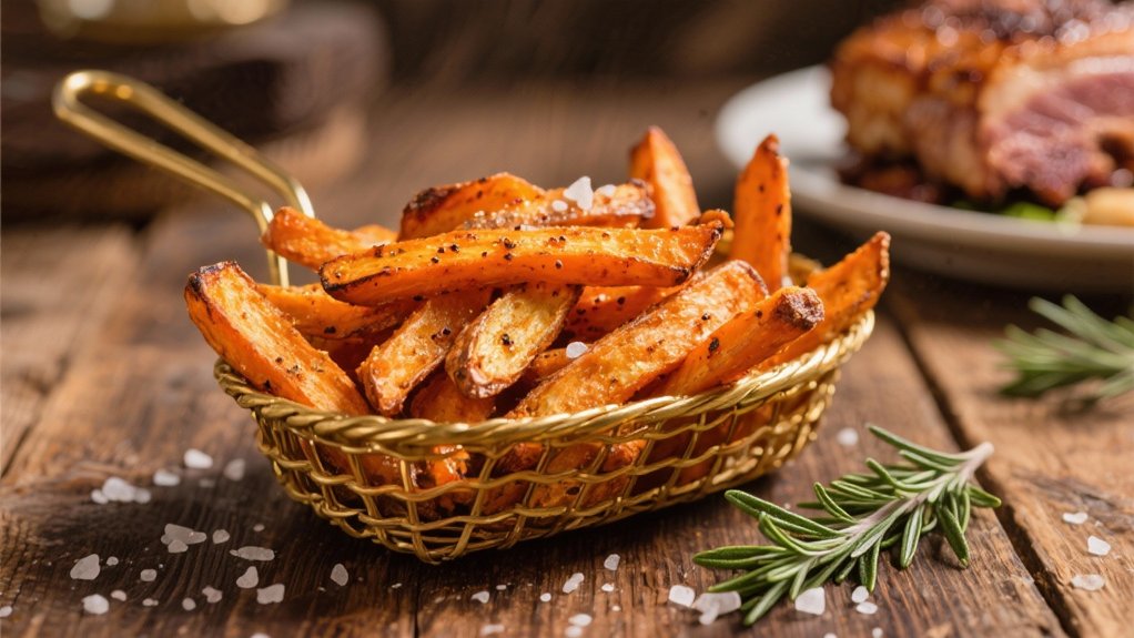 crispy sweet potato fries