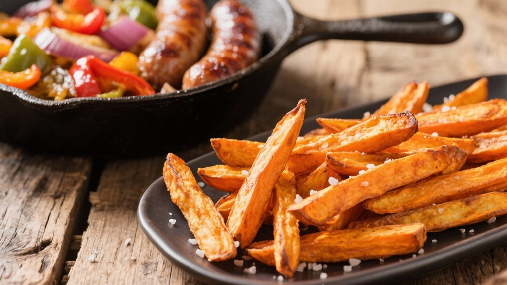 crispy sweet potato fries