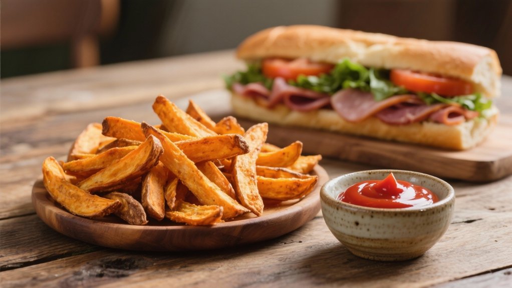 crispy sweet potato fries