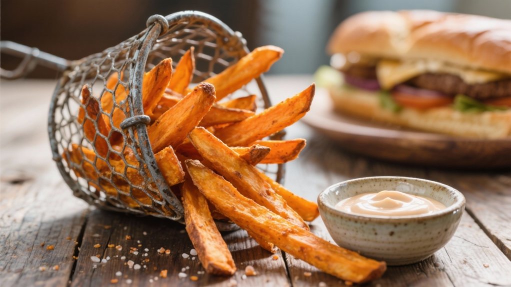 crispy sweet potato fries