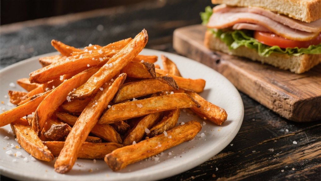 crispy sweet potato fries