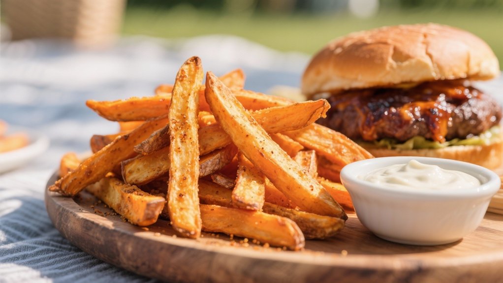 crispy sweet potato fries
