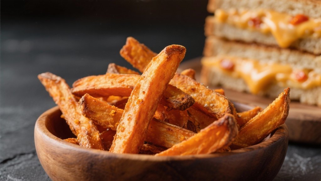 crispy sweet potato fries
