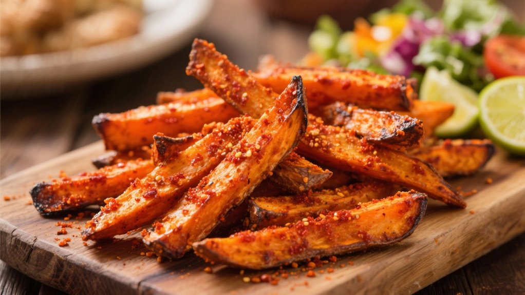 crispy sweet potato fries