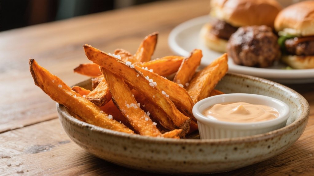 crispy sweet savory fries