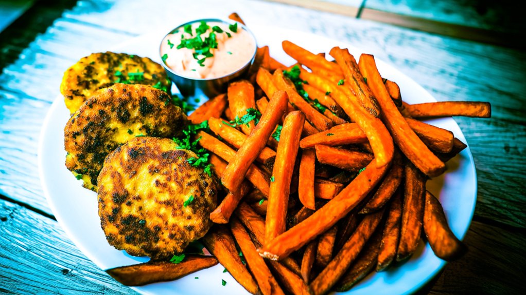 crispy sweet seasoned fries