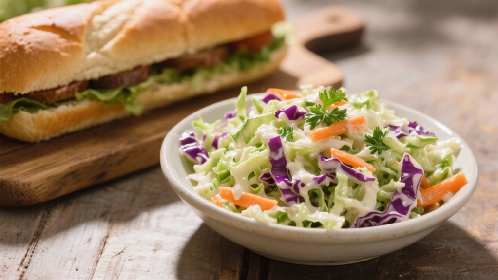 crispy tangy coleslaw delight