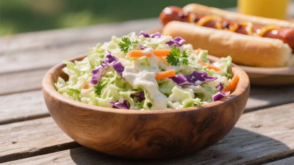 crispy tangy coleslaw delight