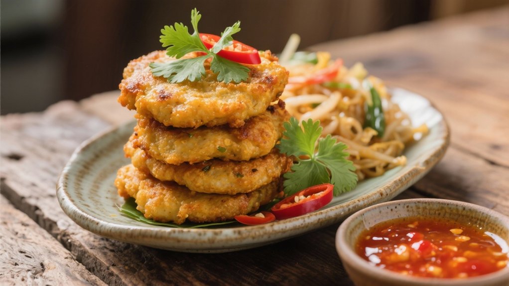 crispy thai fish cakes