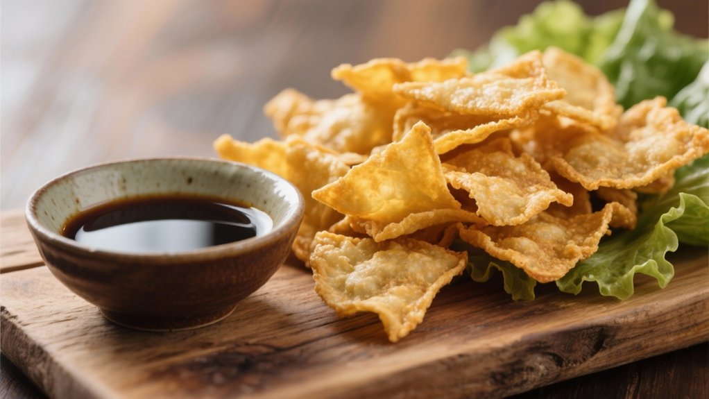 crispy wonton chips recipe