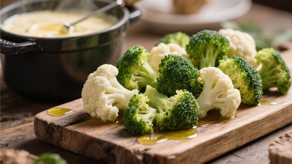 cruciferous vegetables for fondue
