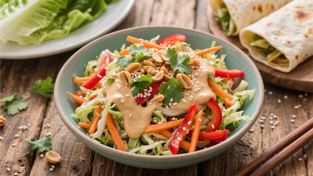 crunchy asian slaw delight