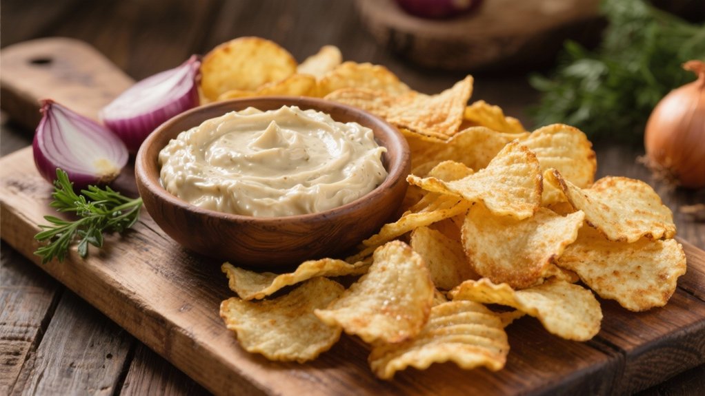 crunchy chips for dipping